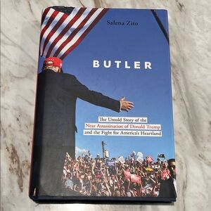 Butler The Untold Story of the Near Assassination of Donald Trump HC/DJ Book